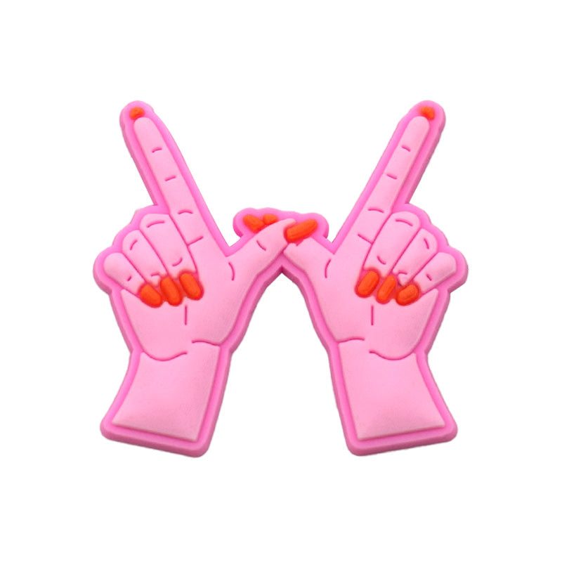 Pink Hand Signs