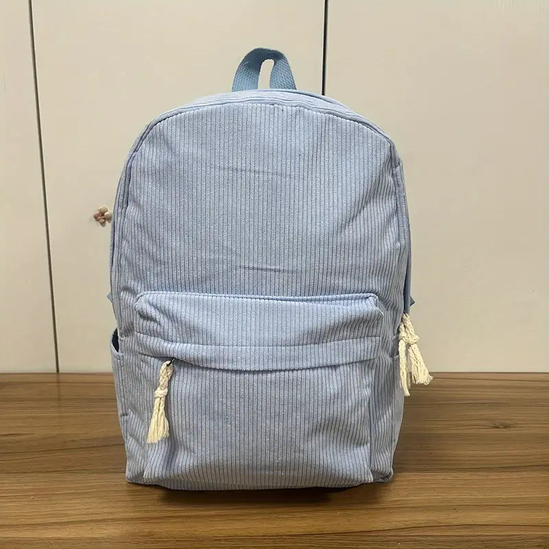 Personalized Corduroy Backpack