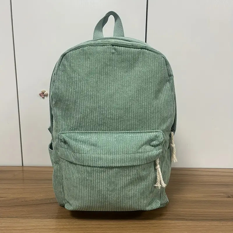 Personalized Corduroy Backpack