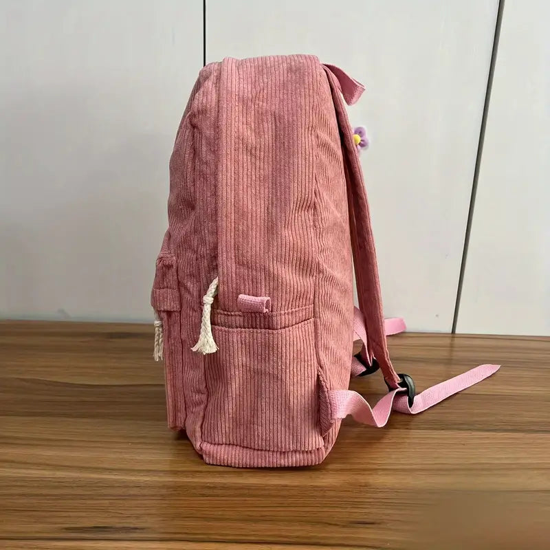 Personalized Corduroy Backpack